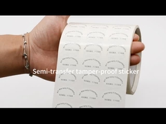 छेड़छाड़-प्रूफ सील सुरक्षा स्टिकर