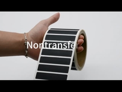 25mmx10mm उच्च तापमान चिपकने वाला लेबल 1 मिलीलीटर सफेद मैट पॉलीमाइड सामग्री